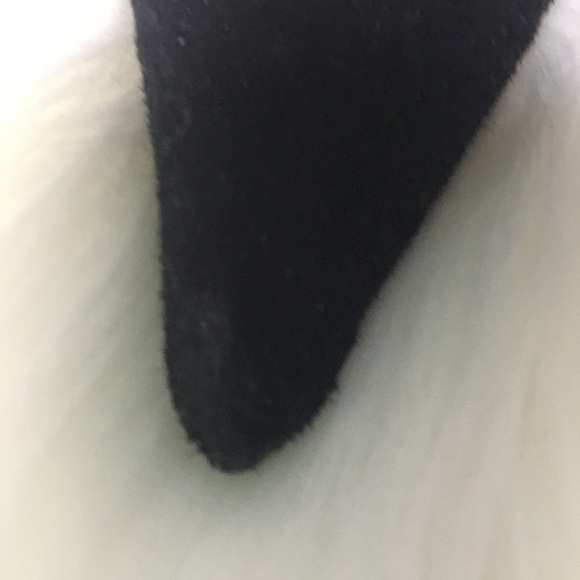 Slides With Furry Rosettes Size 6 - Picture 7 of 8